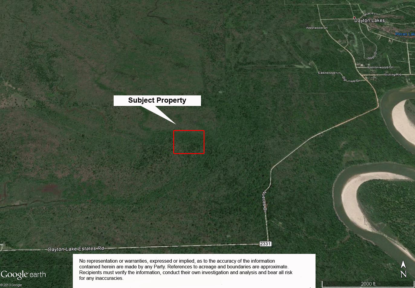 3 acres in Liberty County The University of Texas System